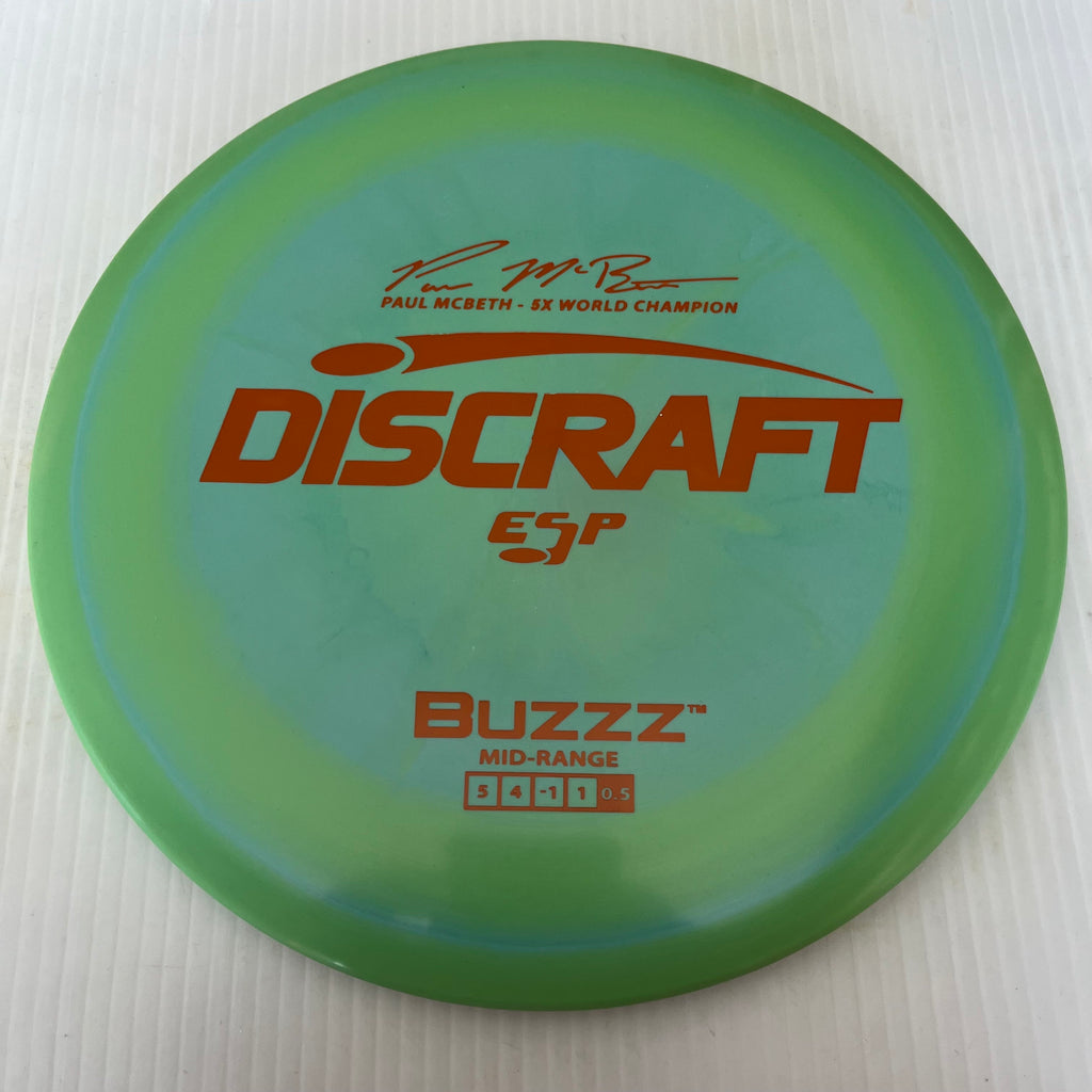 Discraft 5x Paul McBeth ESP Buzzz 5/4/-1/1 (173-174g)