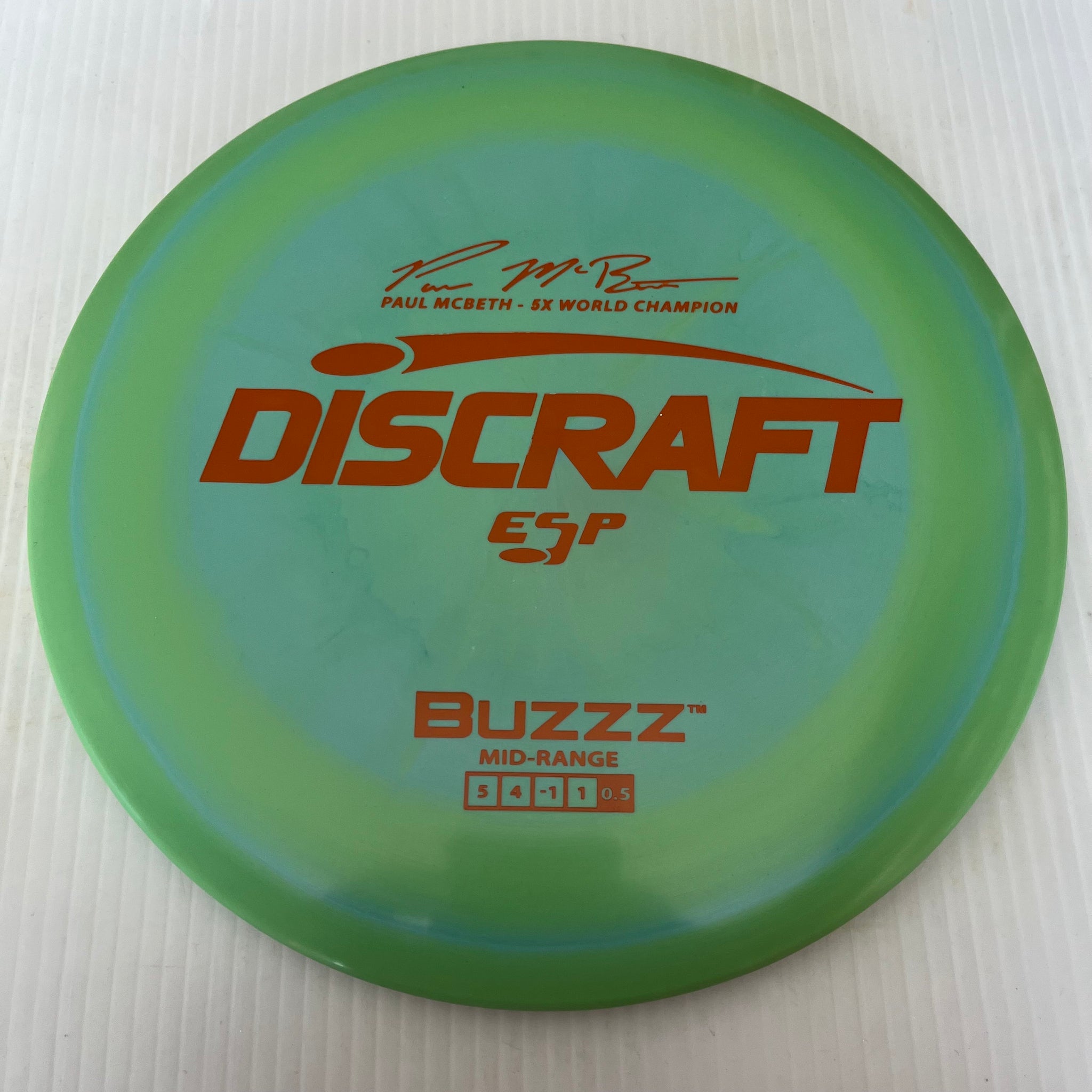 Discraft 5x Paul McBeth ESP Buzzz 5/4/-1/1 (173-174g)