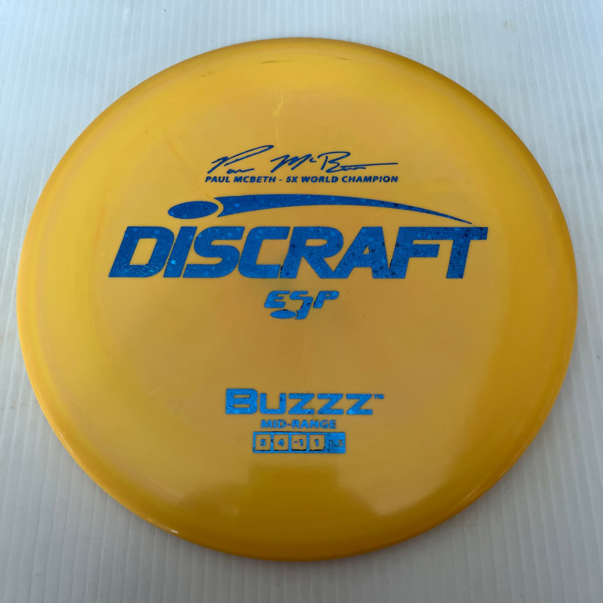 Discraft 5x Paul McBeth ESP Buzzz 5/4/-1/1 (173-174g)