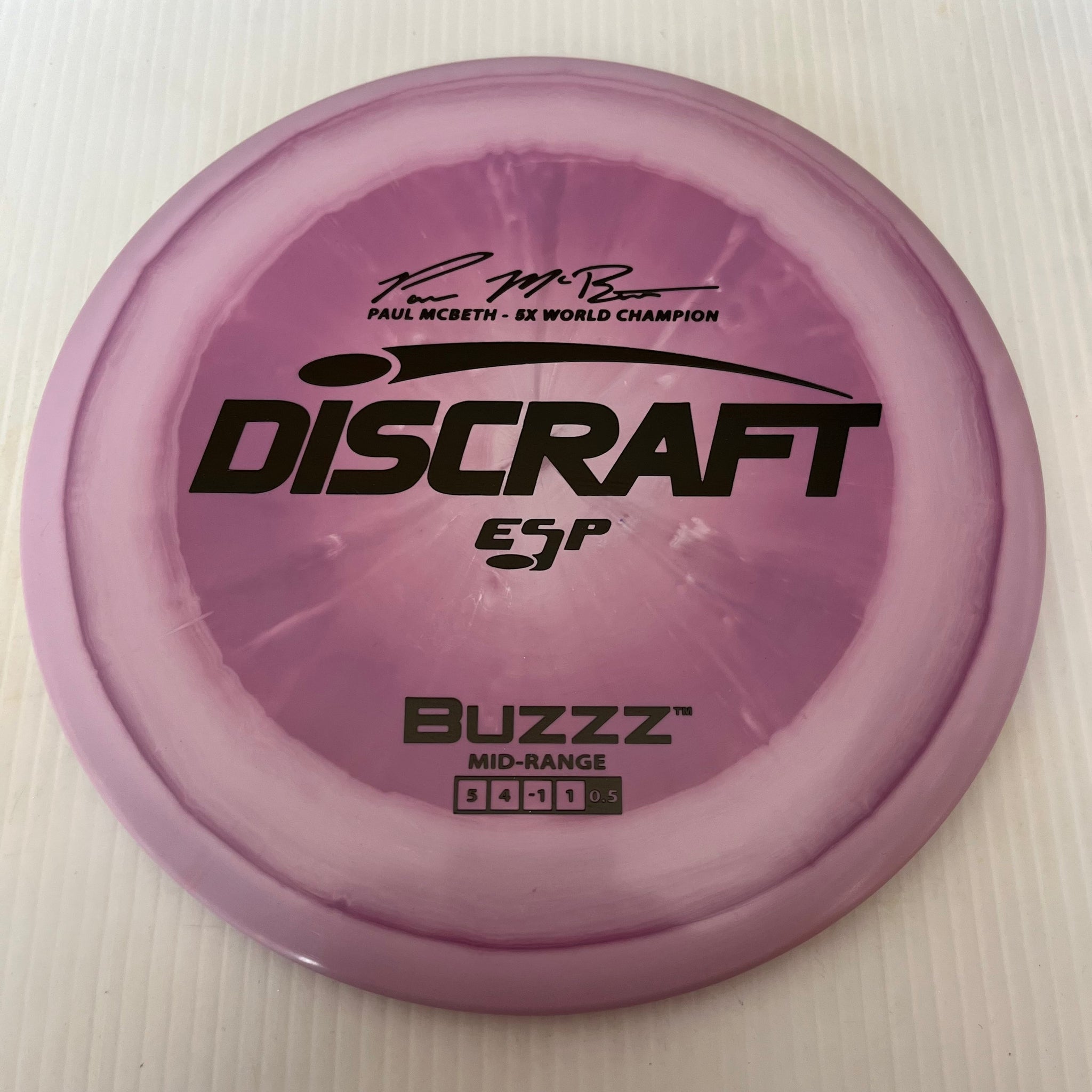 Discraft 5x Paul McBeth ESP Buzzz 5/4/-1/1 (173-174g)