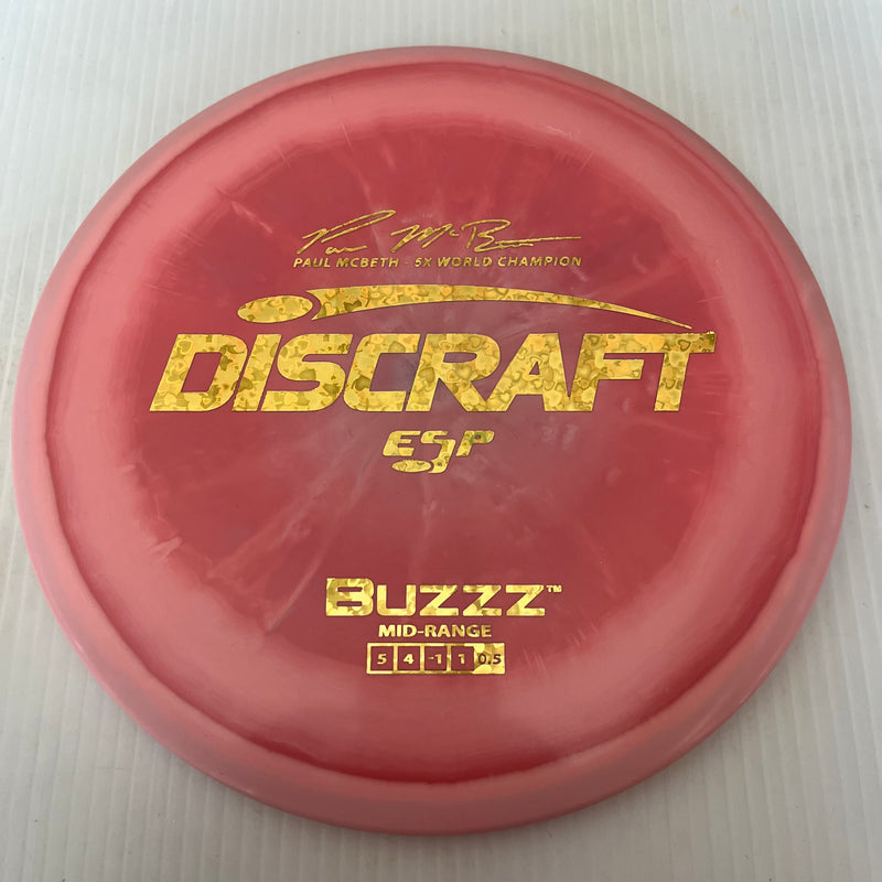 Discraft 5x Paul McBeth ESP Buzzz 5/4/-1/1 (173-174g)