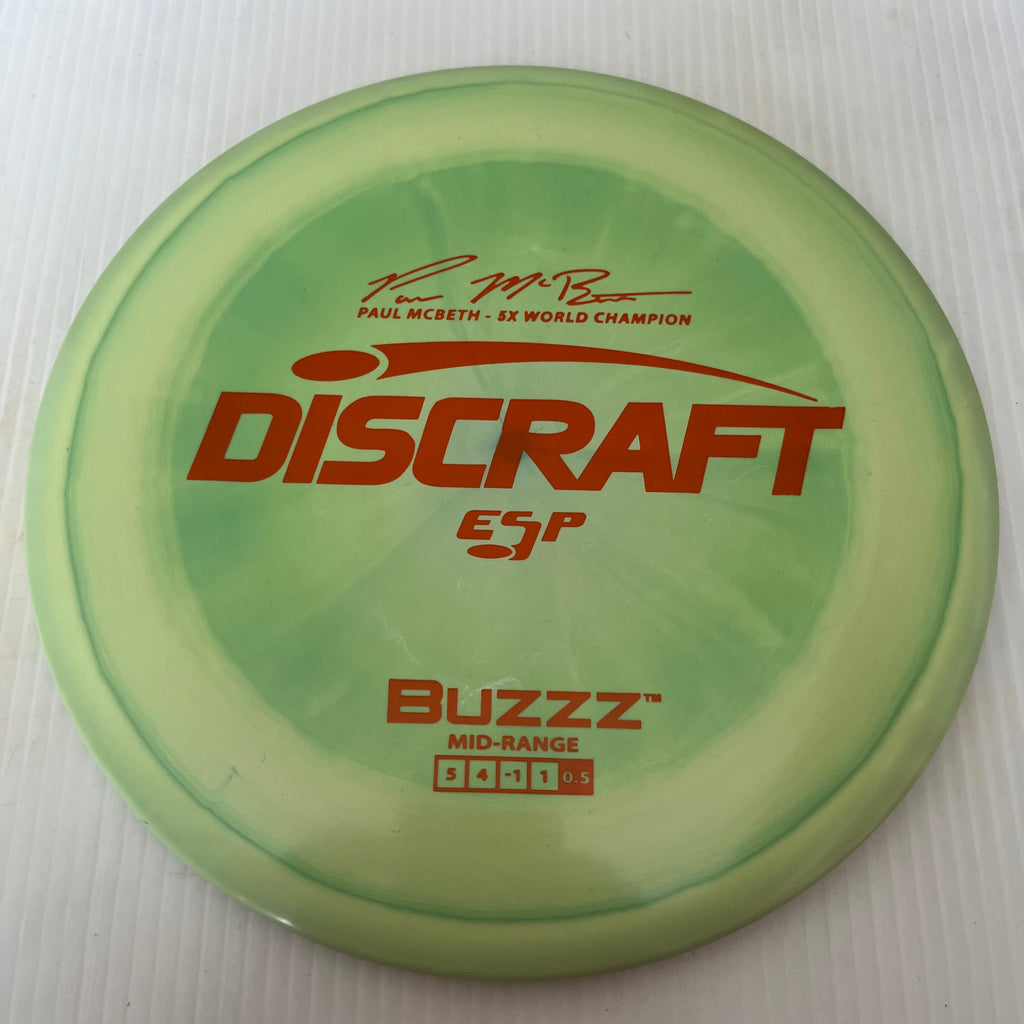Discraft 5x Paul McBeth ESP Buzzz 5/4/-1/1 (173-174g)