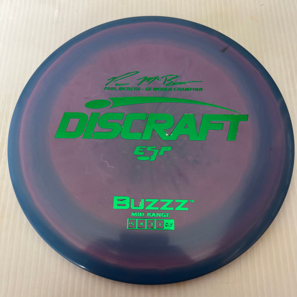 Discraft 5x Paul McBeth ESP Buzzz 5/4/-1/1 (173-174g)