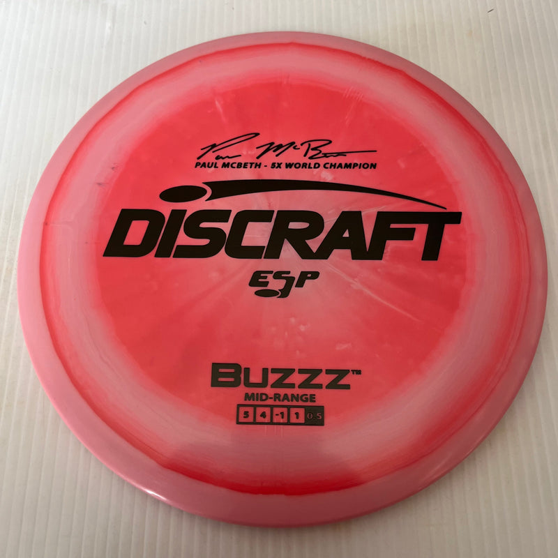 Discraft 5x Paul McBeth ESP Buzzz 5/4/-1/1 (173-174g)