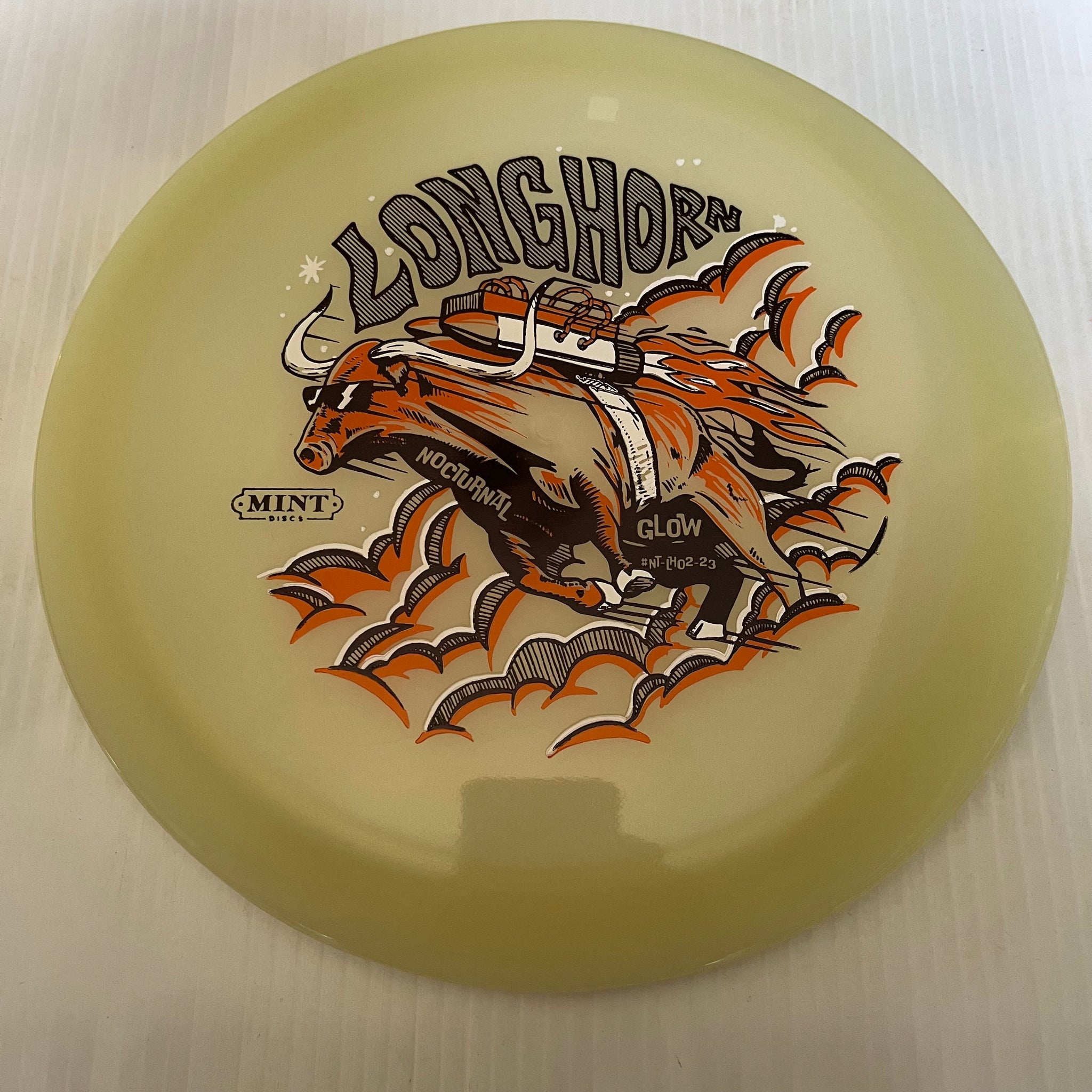 Mint Discs Nocturnal Glow Longhorn 11/4/-1/2.5