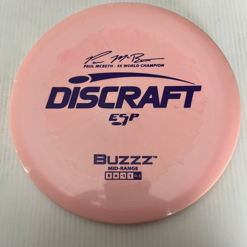 Discraft 5x Paul McBeth ESP Buzzz 5/4/-1/1 (177+g)