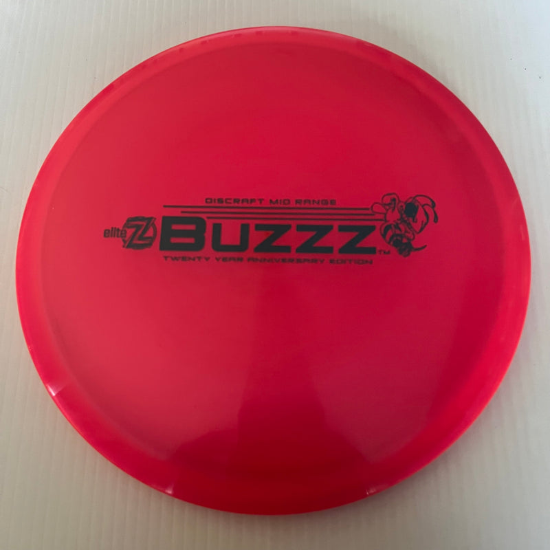 Discraft 20th Anniversary Edition Z Buzzz 5/4/-1/1 (Pinkish Red 177+ grams)