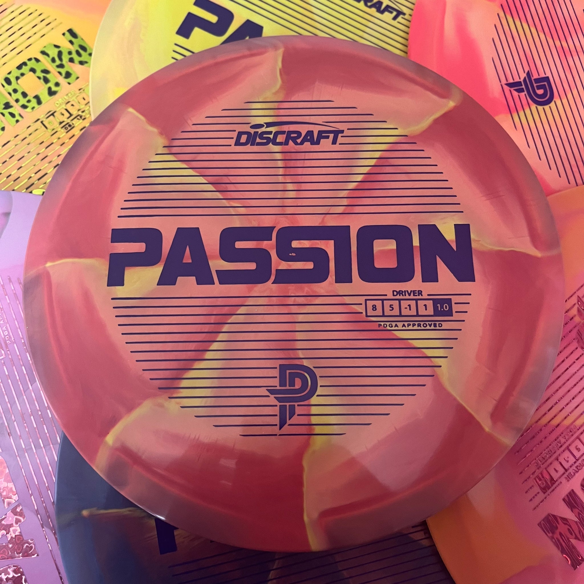 Discraft Paige Pierce Swirly ESP Passion 8/5/-1/1 (167-169 grams)