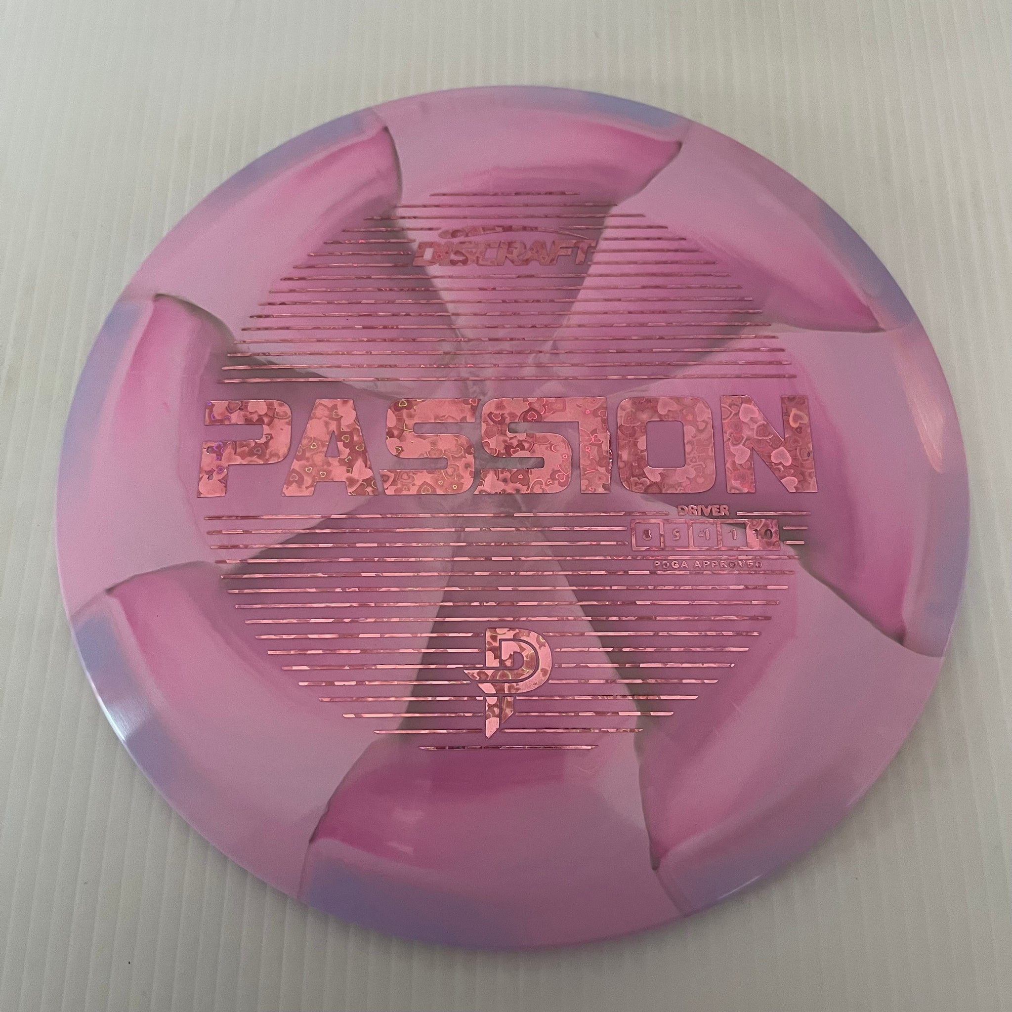 Discraft Paige Pierce Swirly ESP Passion 8/5/-1/1 (167-169 grams)