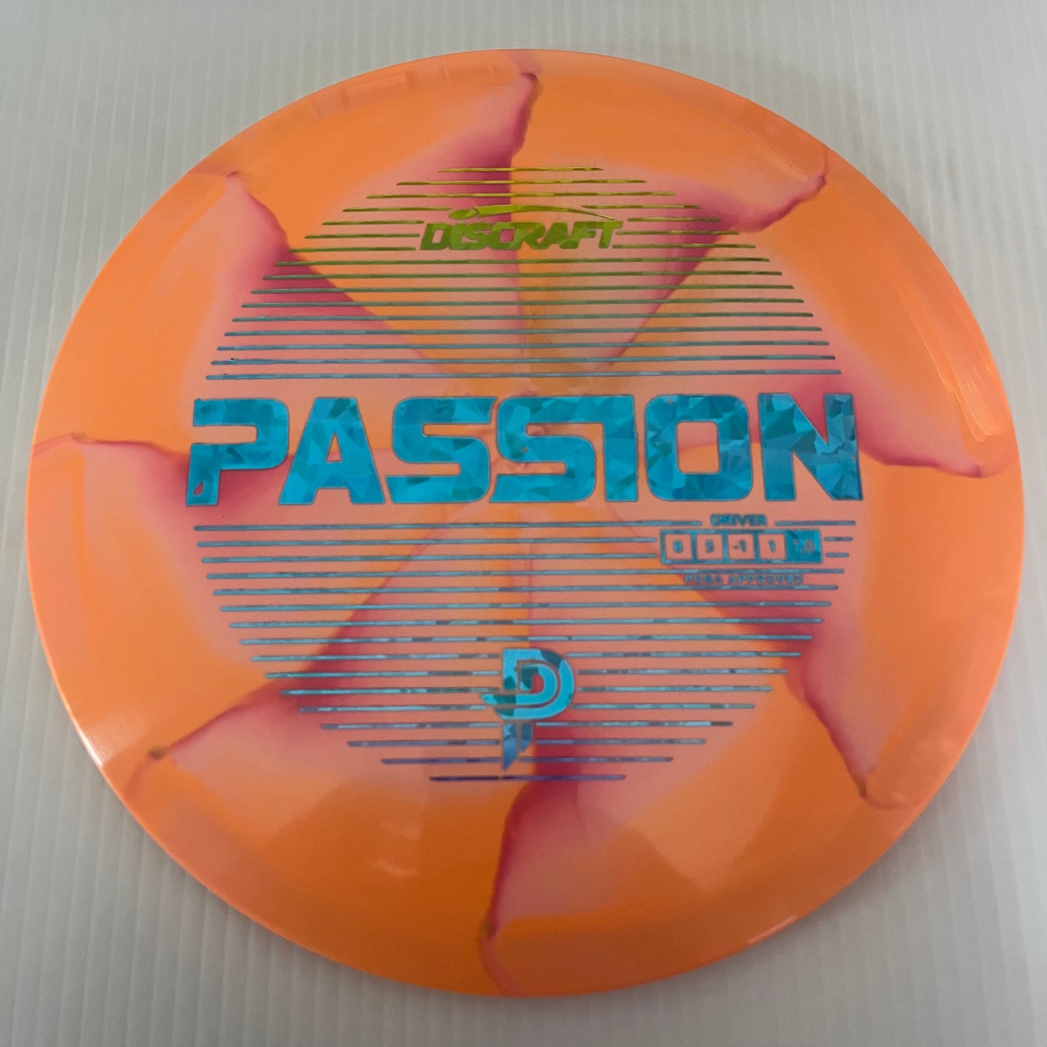 Discraft Paige Pierce Swirly ESP Passion 8/5/-1/1 (167-169 grams)