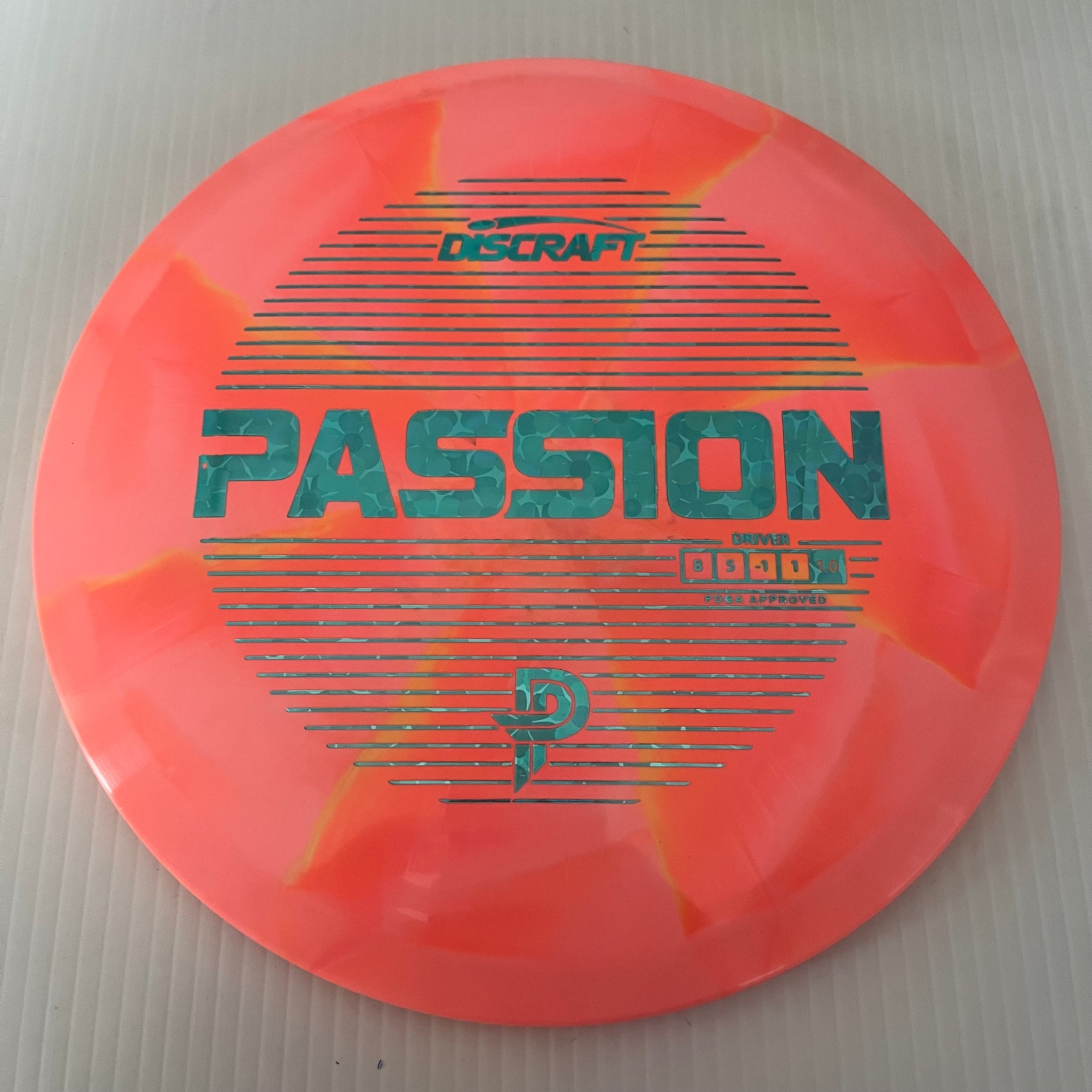 Discraft Paige Pierce Swirly ESP Passion 8/5/-1/1 (167-169 grams)