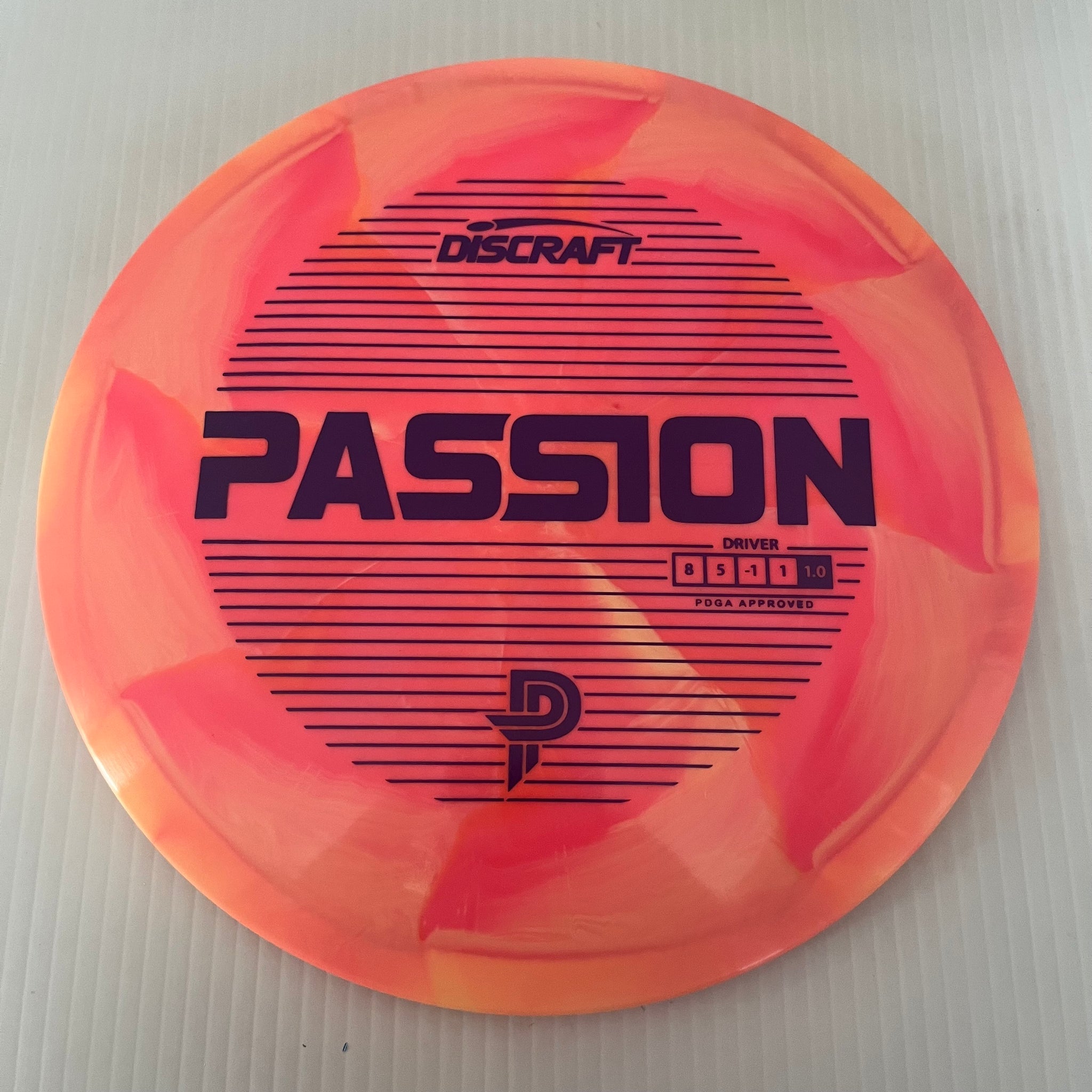 Discraft Paige Pierce Swirly ESP Passion 8/5/-1/1 (167-169 grams)