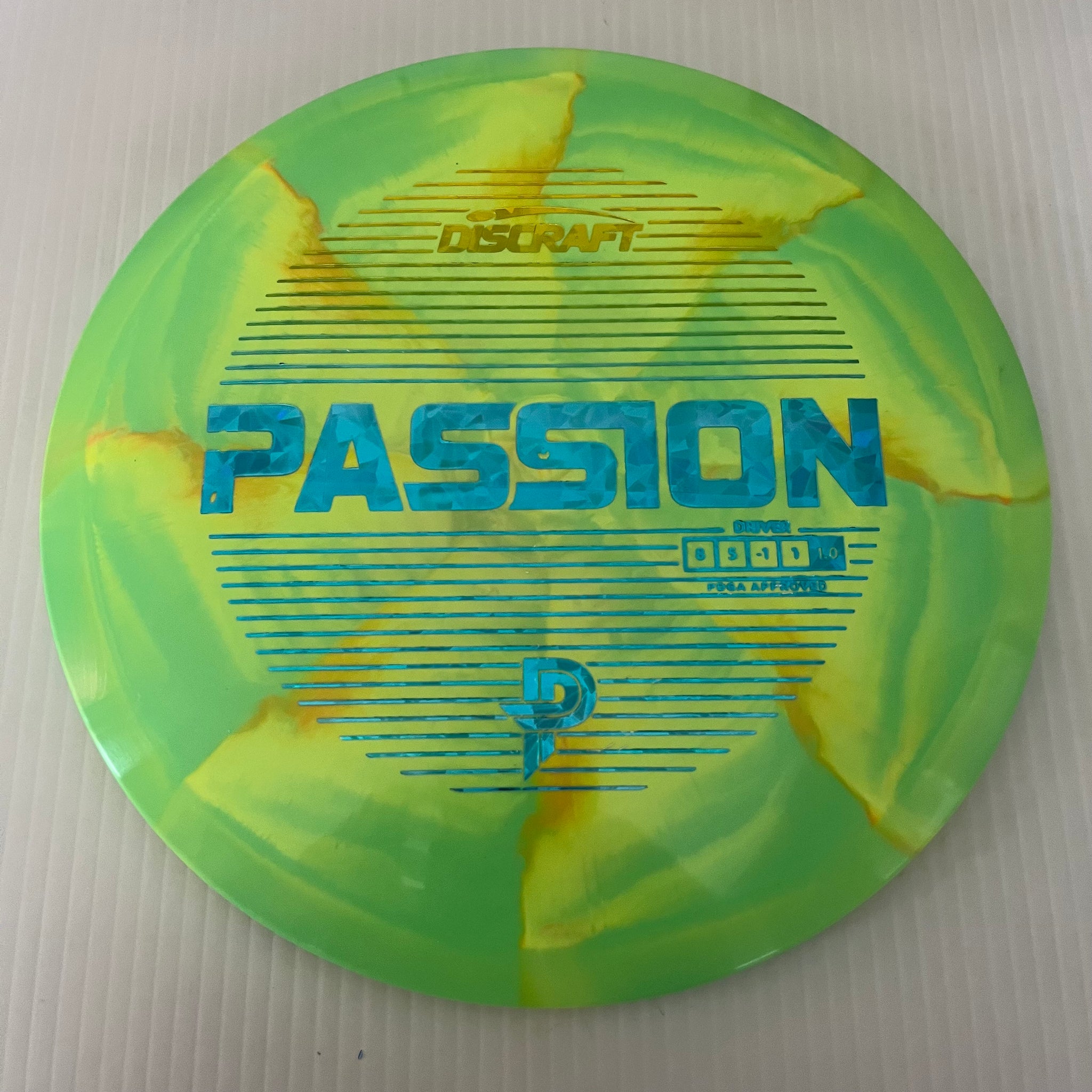 Discraft Paige Pierce Swirly ESP Passion 8/5/-1/1 (167-169 grams)