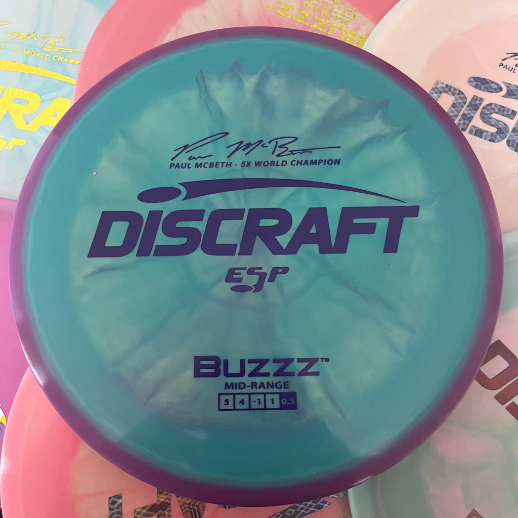 Discraft 5x Paul McBeth ESP Buzzz 5/4/-1/1 (170-172g)