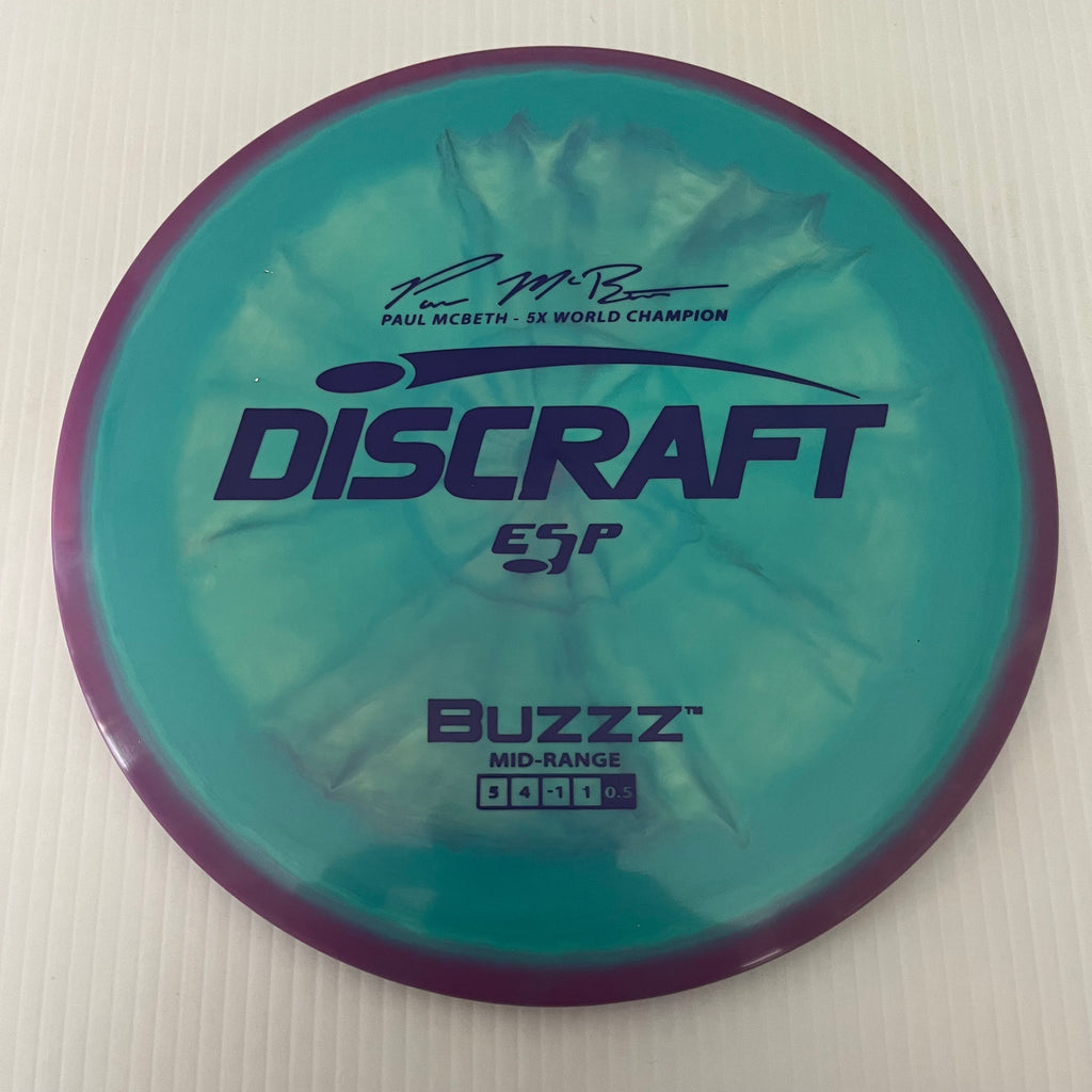 Discraft 5x Paul McBeth ESP Buzzz 5/4/-1/1 (170-172g)