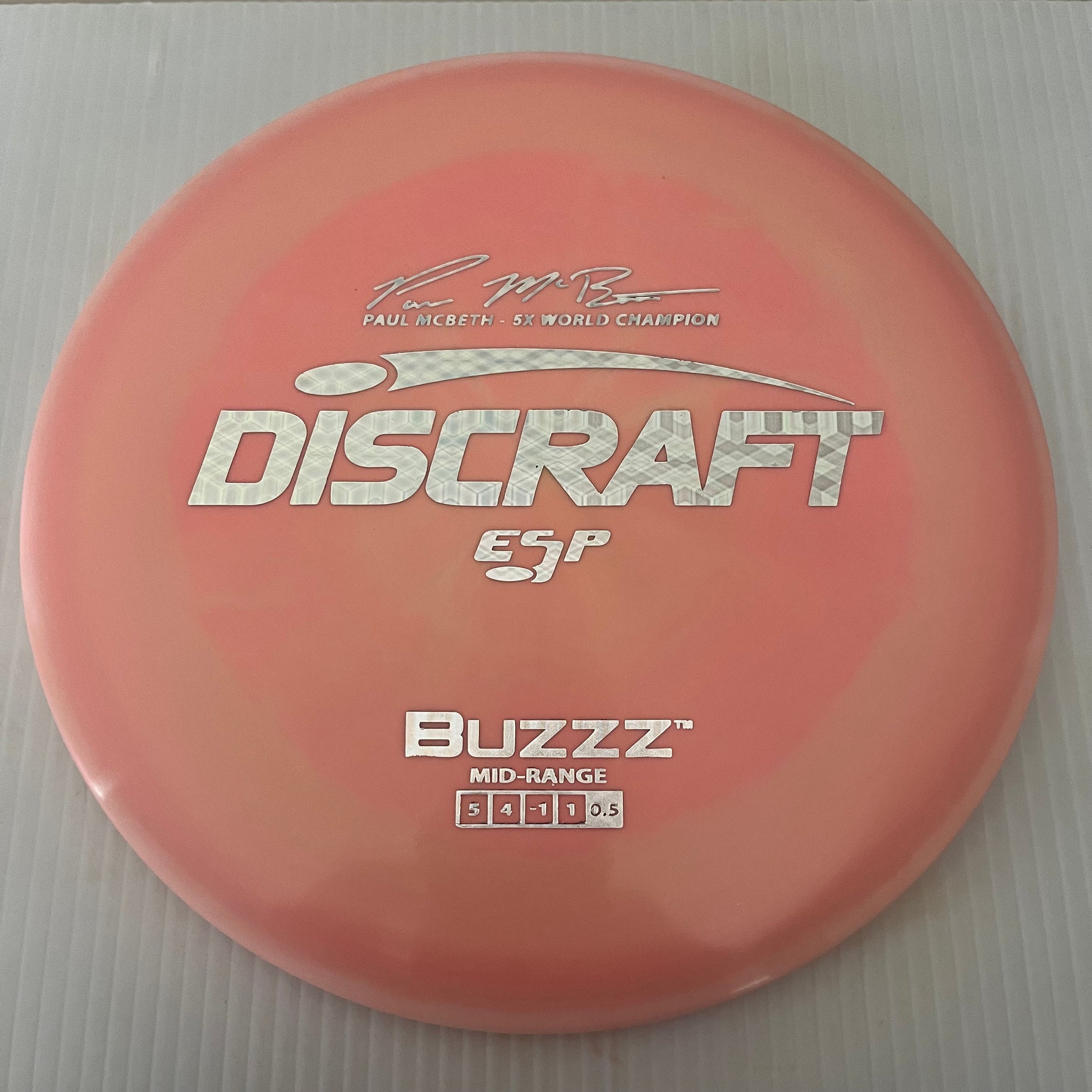 Discraft 5x Paul McBeth ESP Buzzz 5/4/-1/1 (170-172g)