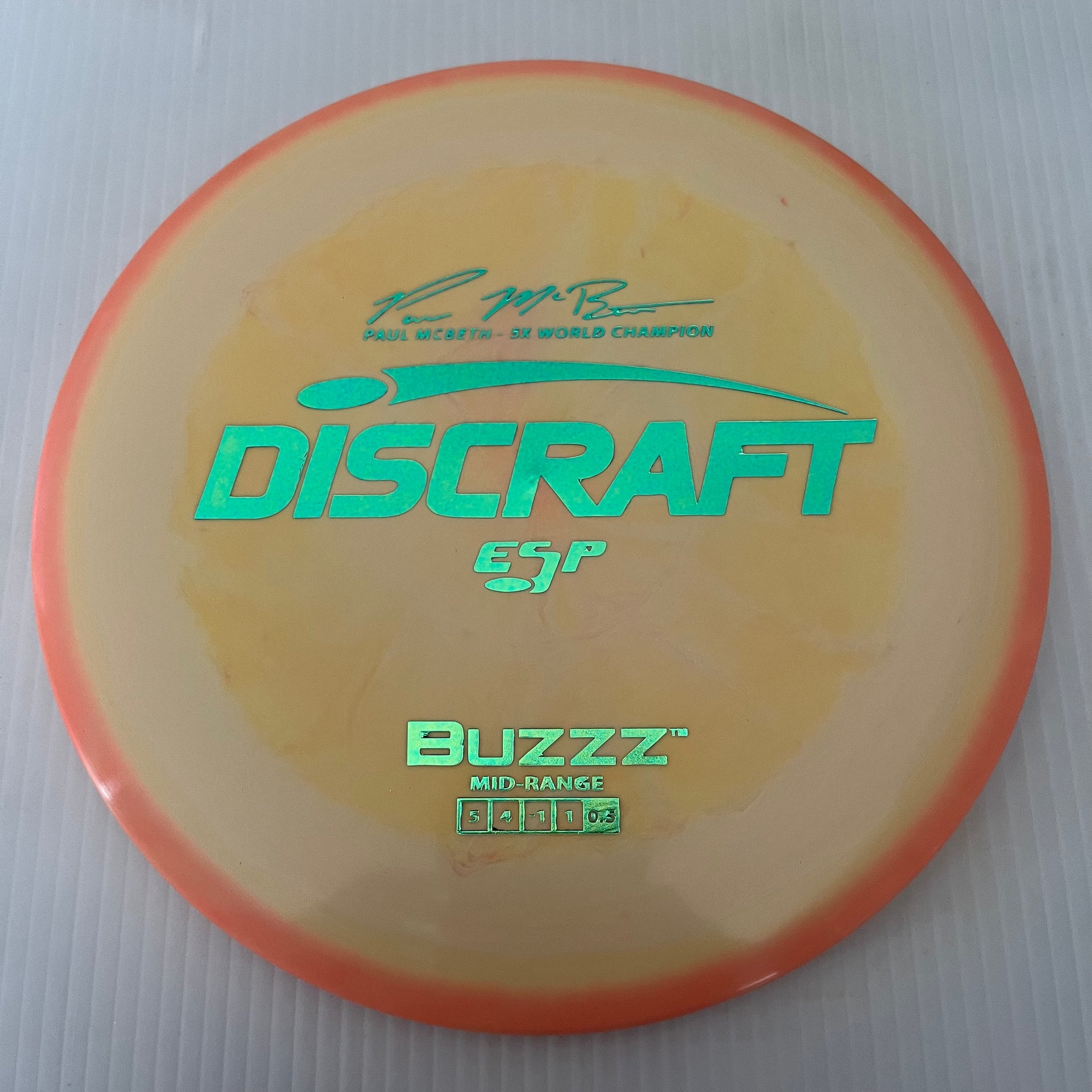 Discraft 5x Paul McBeth ESP Buzzz 5/4/-1/1 (170-172g)