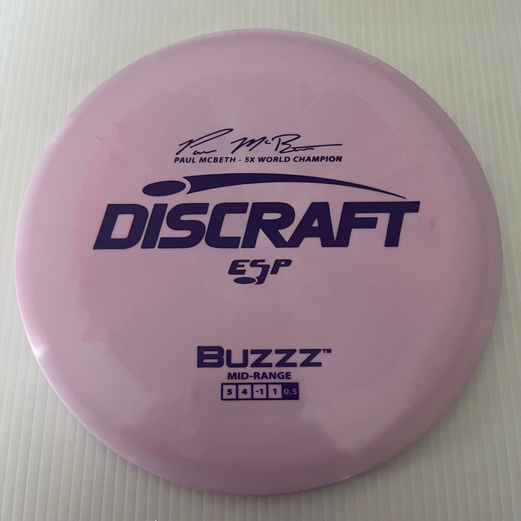 Discraft 5x Paul McBeth ESP Buzzz 5/4/-1/1 (170-172g)