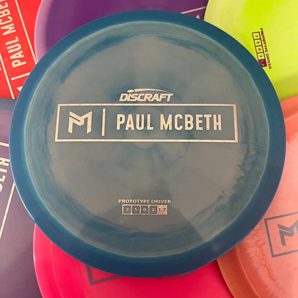 Discraft Paul McBeth Prototype Swirly ESP Athena 7/5/0/2