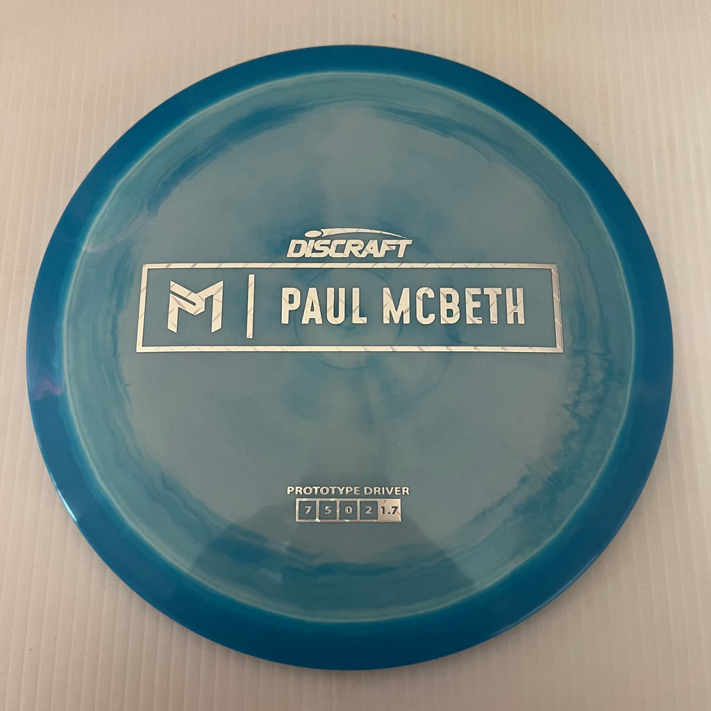 Discraft Paul McBeth Prototype Swirly ESP Athena 7/5/0/2