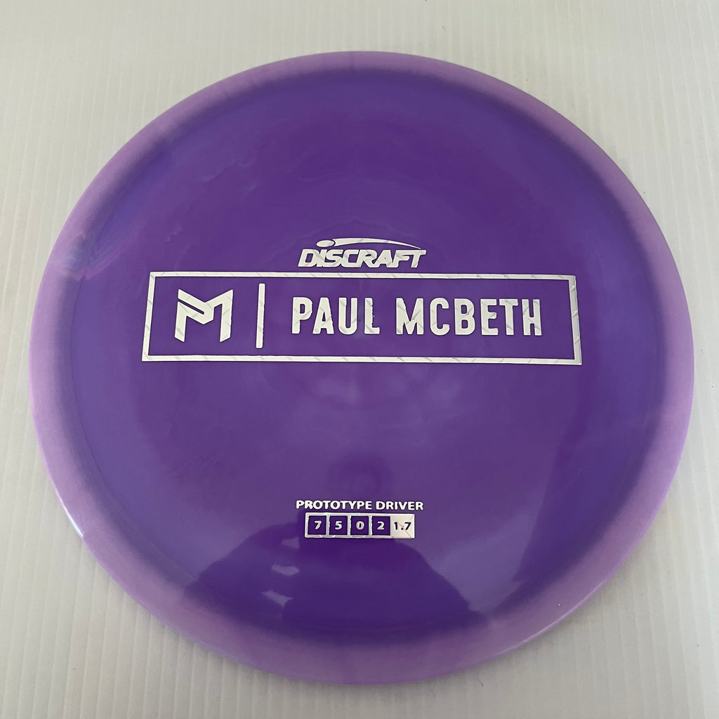 Discraft Paul McBeth Prototype Swirly ESP Athena 7/5/0/2