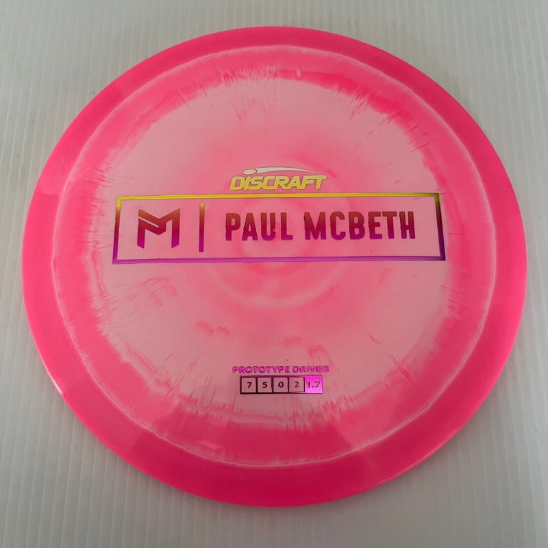Discraft Paul McBeth Prototype Swirly ESP Athena 7/5/0/2