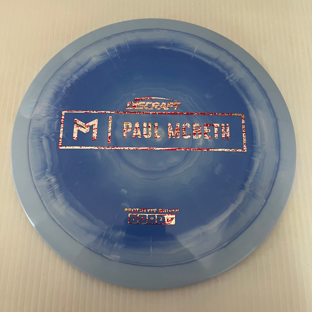 Discraft Paul McBeth Prototype Swirly ESP Athena 7/5/0/2
