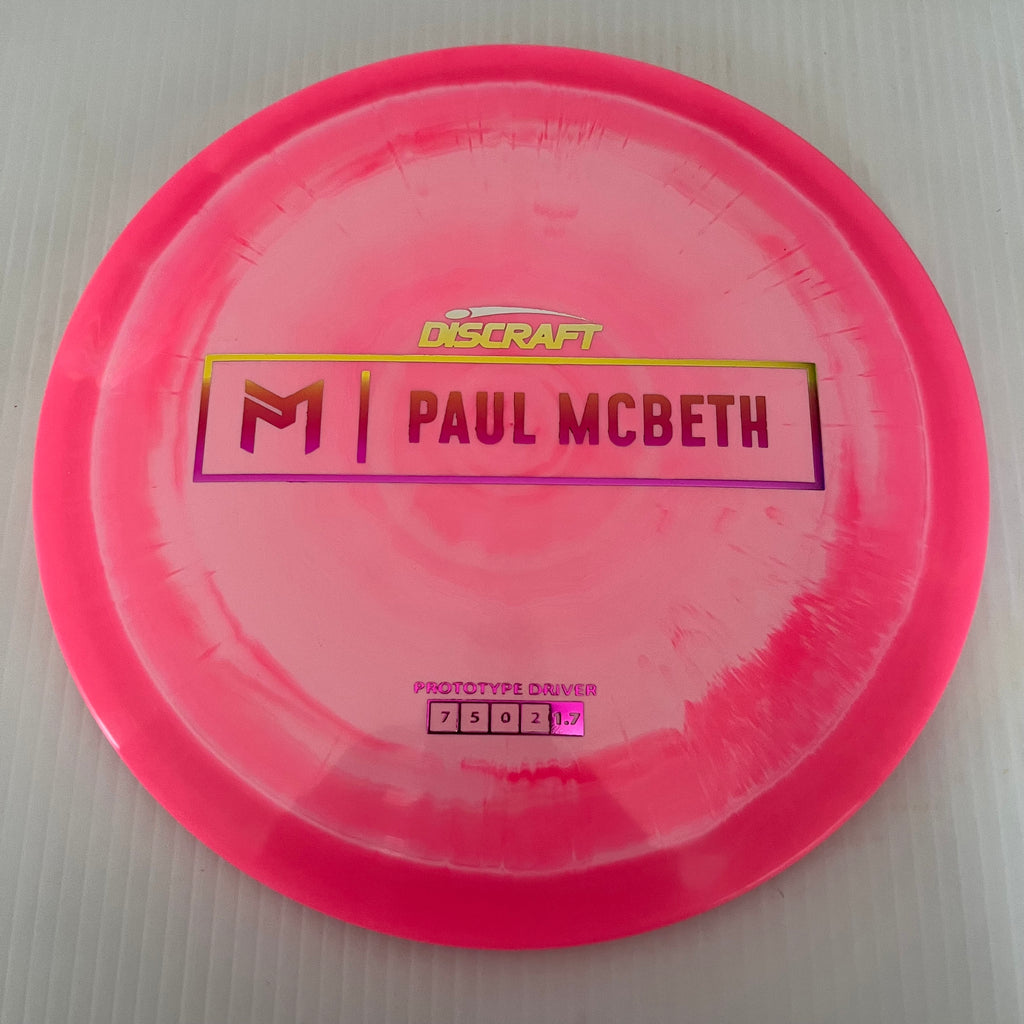 Discraft Paul McBeth Prototype Swirly ESP Athena 7/5/0/2