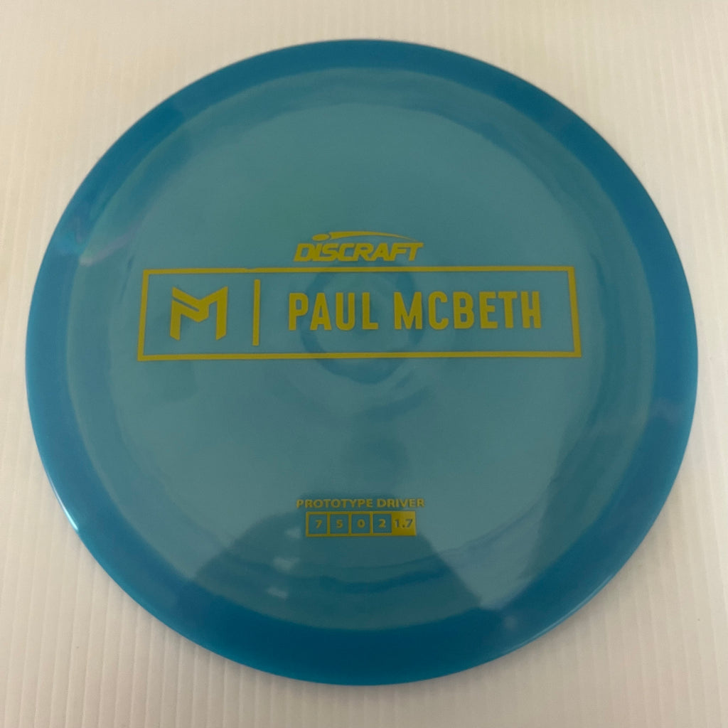 Discraft Paul McBeth Prototype Swirly ESP Athena 7/5/0/2