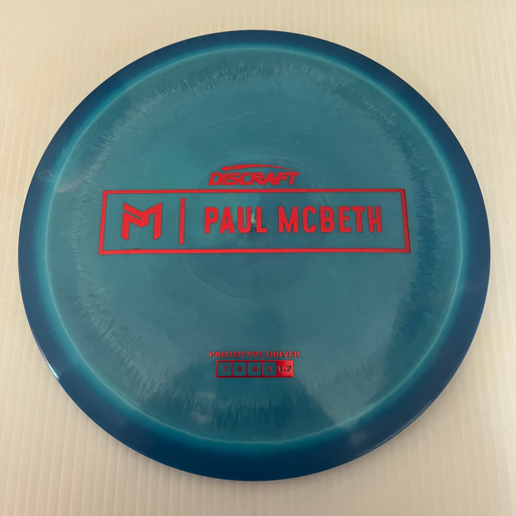 Discraft Paul McBeth Prototype Swirly ESP Athena 7/5/0/2
