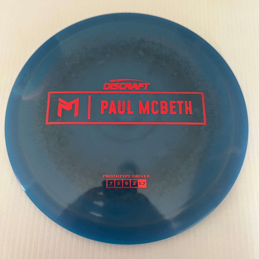 Discraft Paul McBeth Prototype Swirly ESP Athena 7/5/0/2