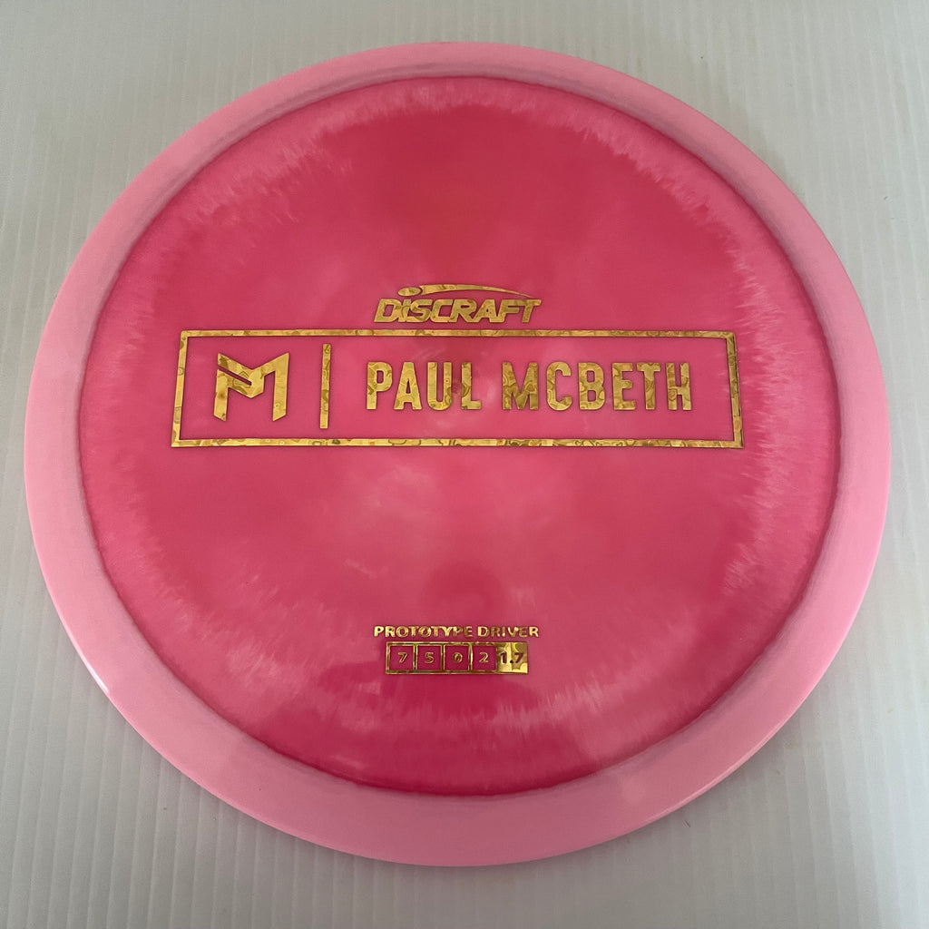 Discraft Paul McBeth Prototype Swirly ESP Athena 7/5/0/2