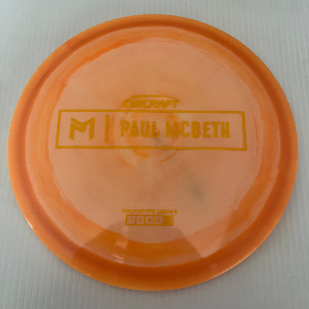 Discraft Paul McBeth Prototype Swirly ESP Athena 7/5/0/2