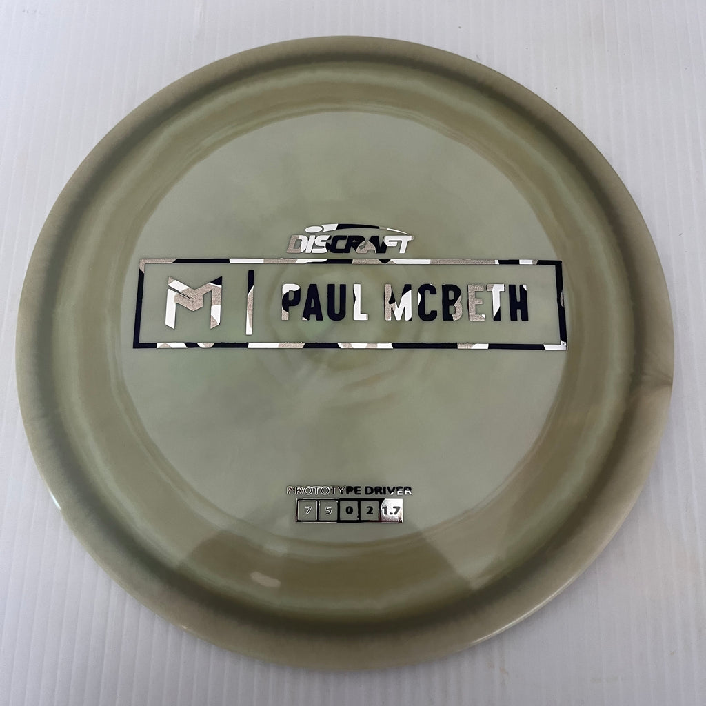 Discraft Paul McBeth Prototype Swirly ESP Athena 7/5/0/2