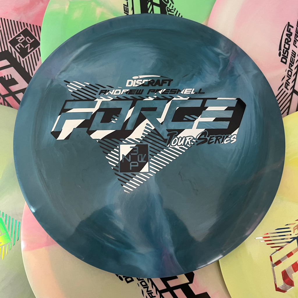 Discraft 2022 Andrew Presnell Tour Series Swirly ESP Force 12/5/0/3
