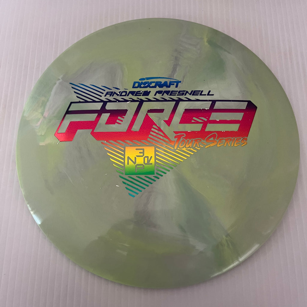 Discraft 2022 Andrew Presnell Tour Series Swirly ESP Force 12/5/0/3