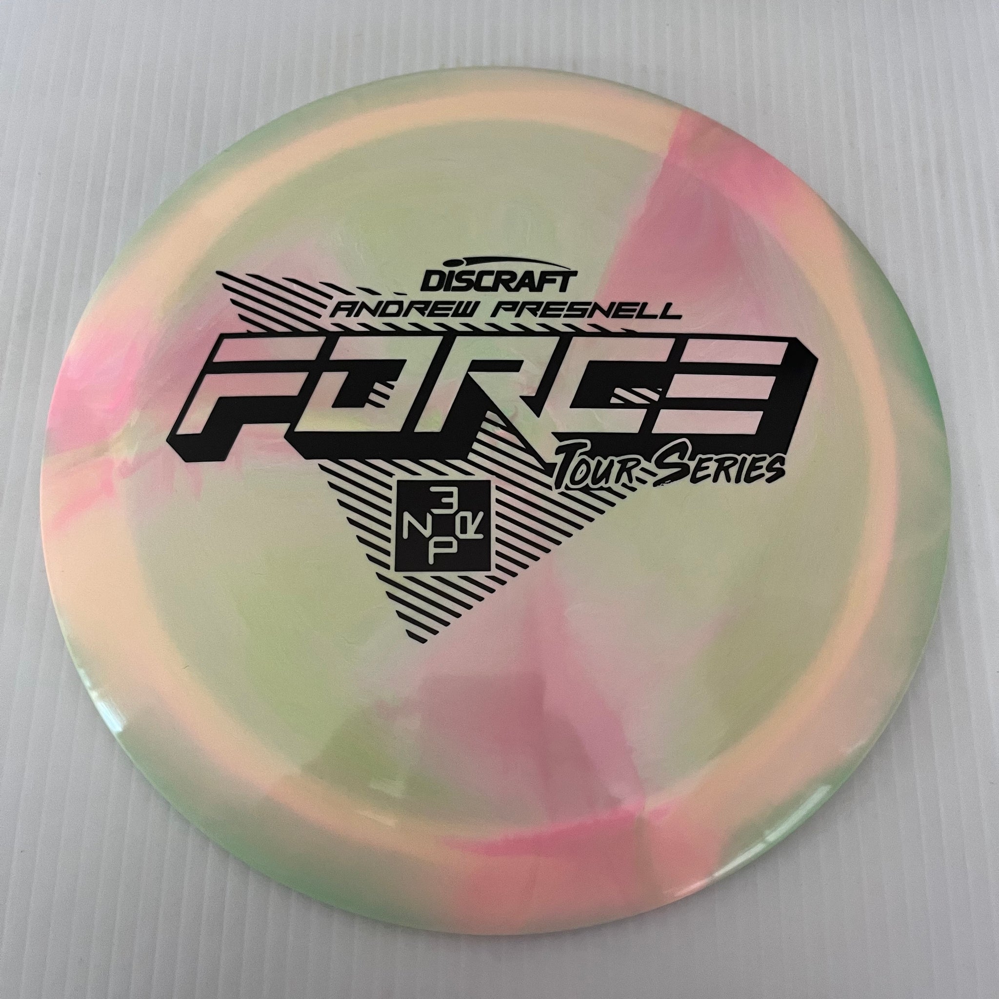 Discraft 2022 Andrew Presnell Tour Series Swirly ESP Force 12/5/0/3