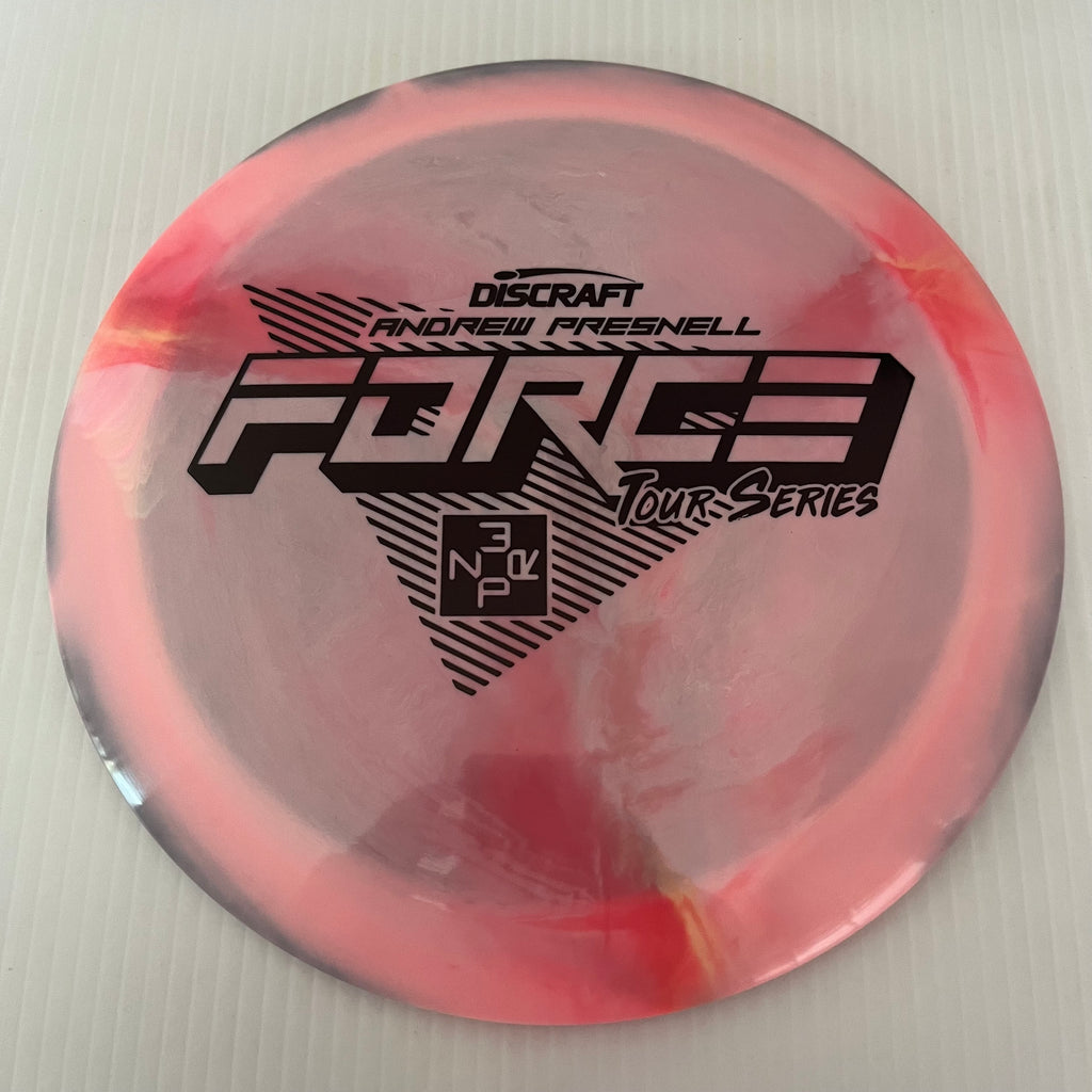 Discraft 2022 Andrew Presnell Tour Series Swirly ESP Force 12/5/0/3