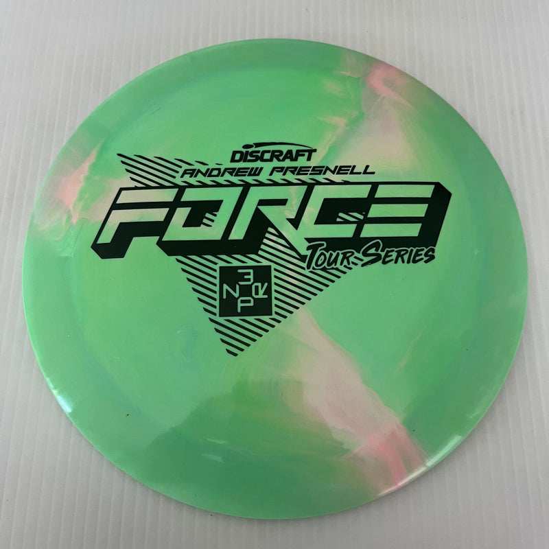 Discraft 2022 Andrew Presnell Tour Series Swirly ESP Force 12/5/0/3