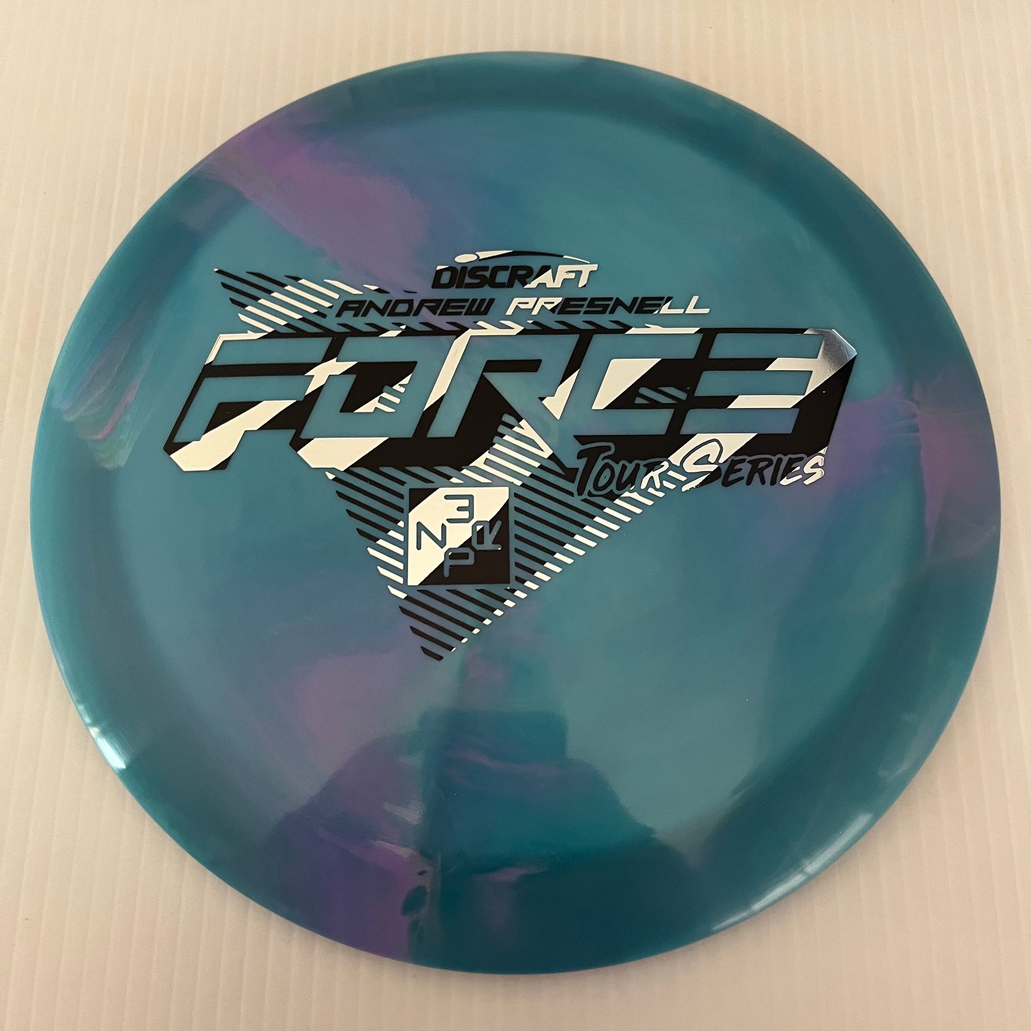 Discraft 2022 Andrew Presnell Tour Series Swirly ESP Force 12/5/0/3
