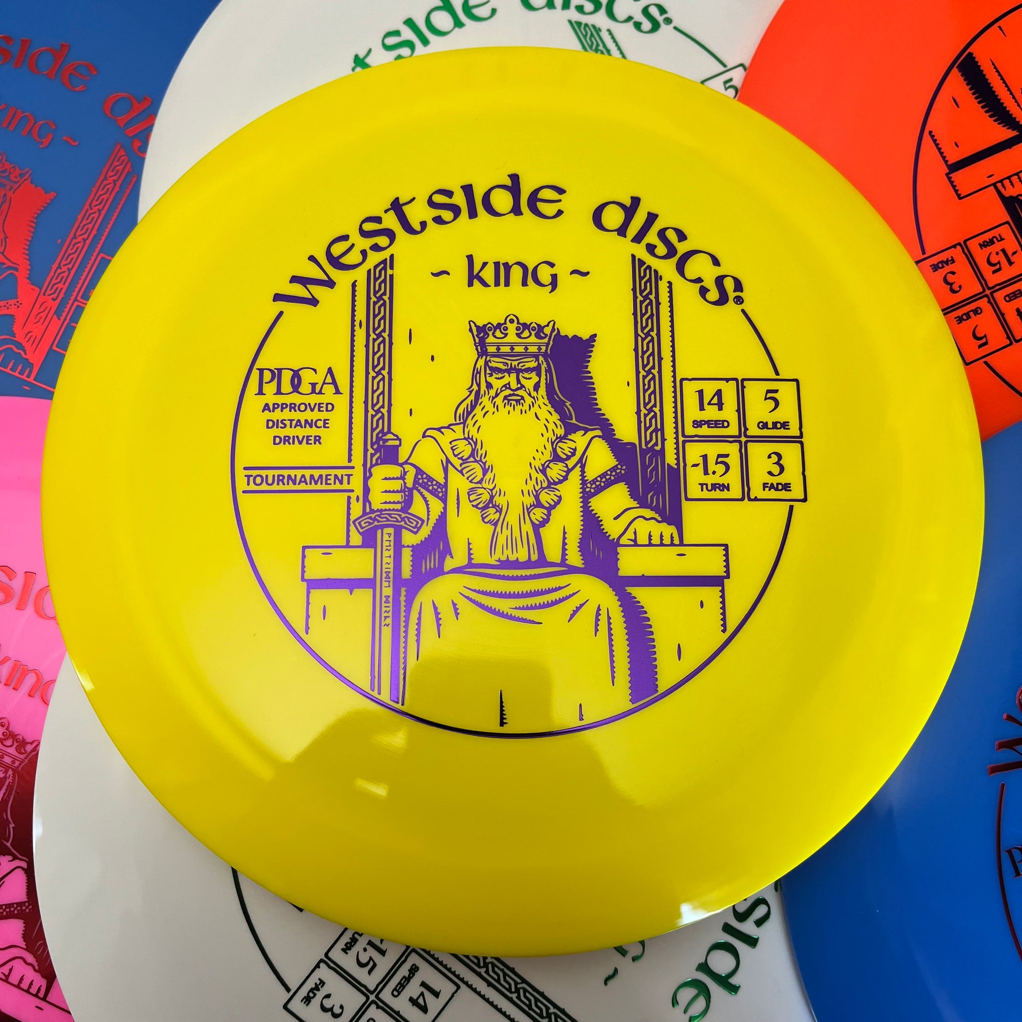 Westside Discs Tournament King 14/5/-1.5/3