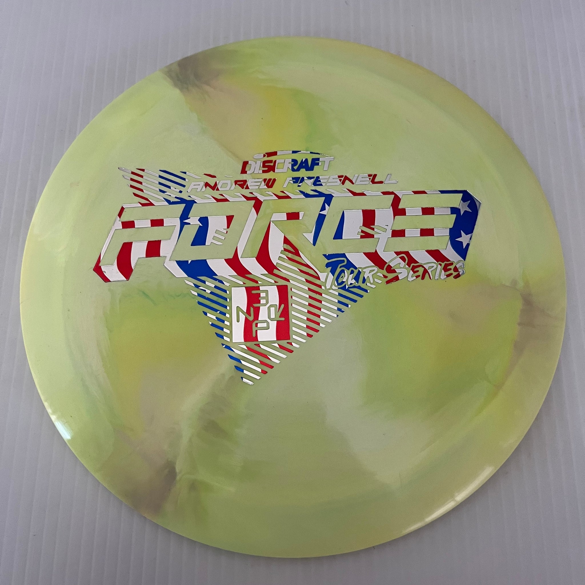 Discraft 2022 Andrew Presnell Tour Series Swirly ESP Force 12/5/0/3