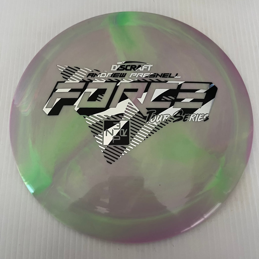 Discraft 2022 Andrew Presnell Tour Series Swirly ESP Force 12/5/0/3