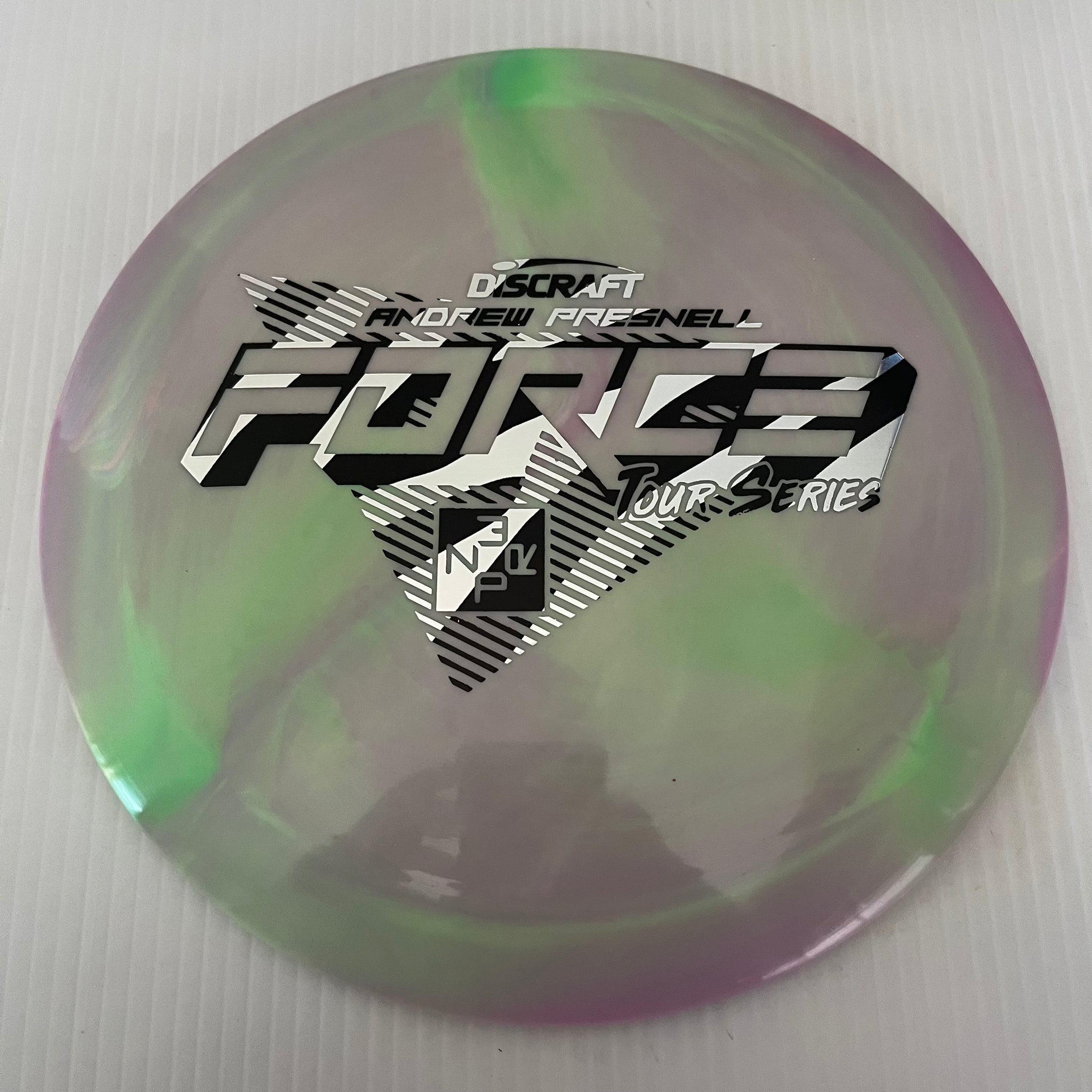 Discraft 2022 Andrew Presnell Tour Series Swirly ESP Force 12/5/0/3