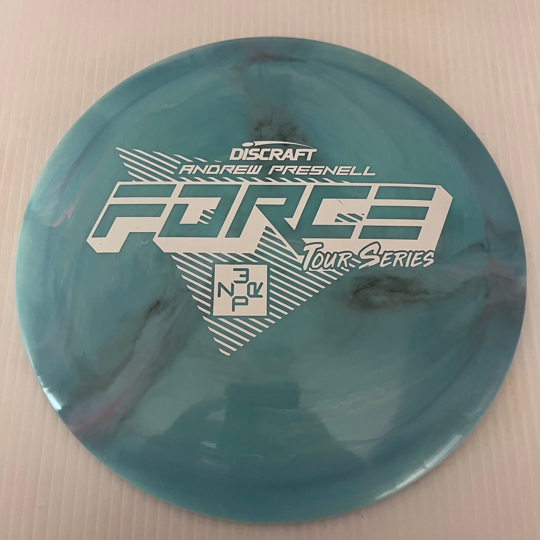 Discraft 2022 Andrew Presnell Tour Series Swirly ESP Force 12/5/0/3