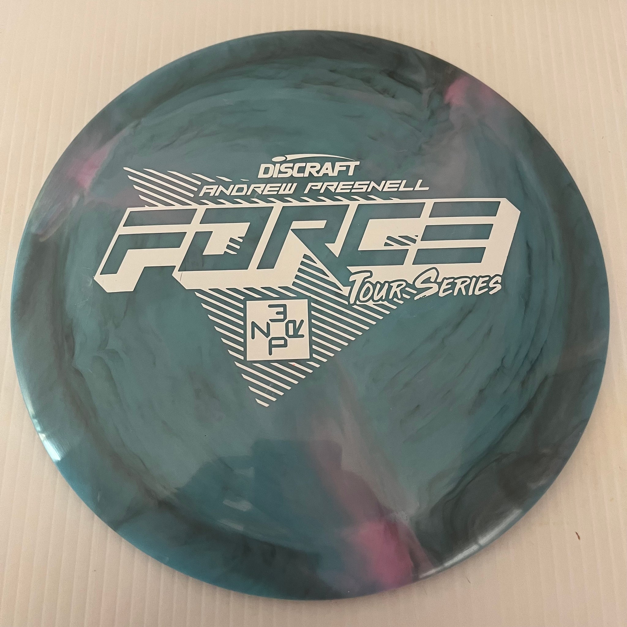 Discraft 2022 Andrew Presnell Tour Series Swirly ESP Force 12/5/0/3