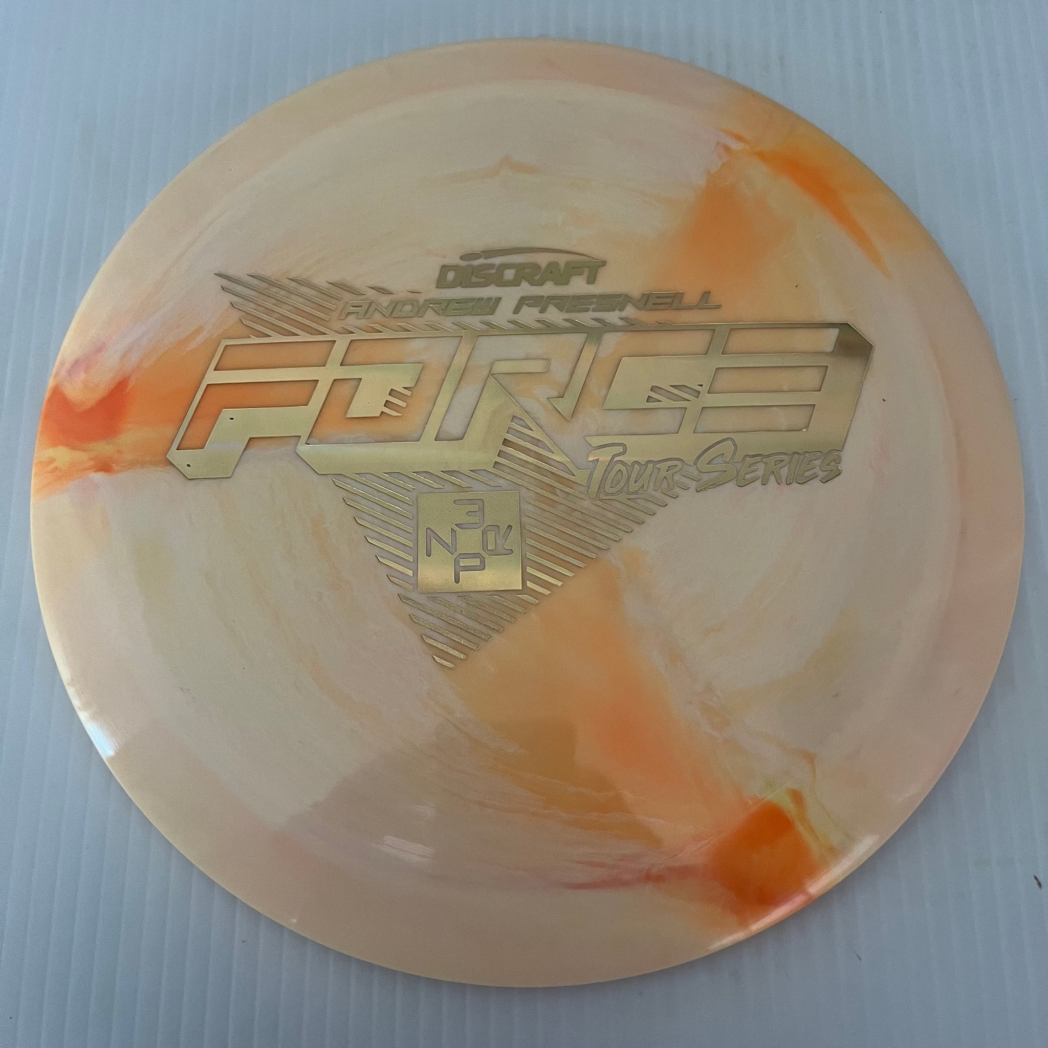 Discraft 2022 Andrew Presnell Tour Series Swirly ESP Force 12/5/0/3