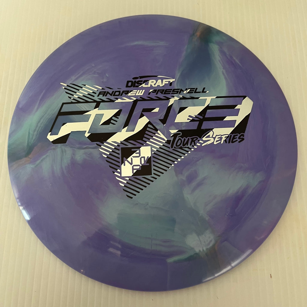 Discraft 2022 Andrew Presnell Tour Series Swirly ESP Force 12/5/0/3
