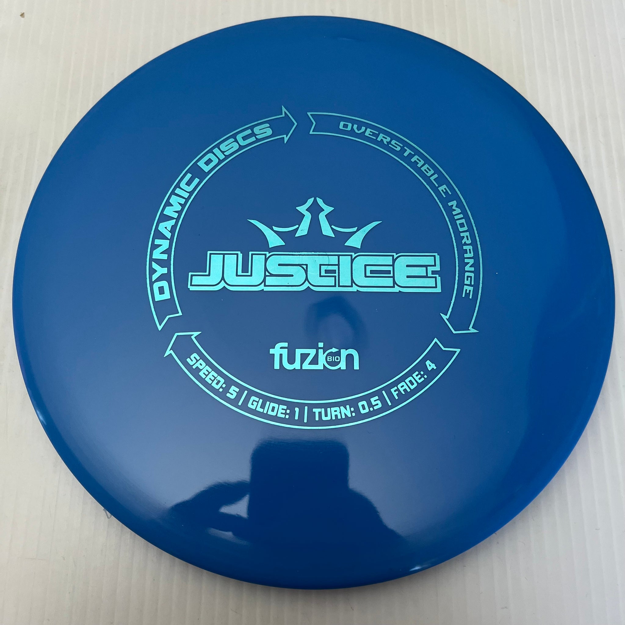 Dynamic Discs BioFuzion Justice 5/1/0.5/4