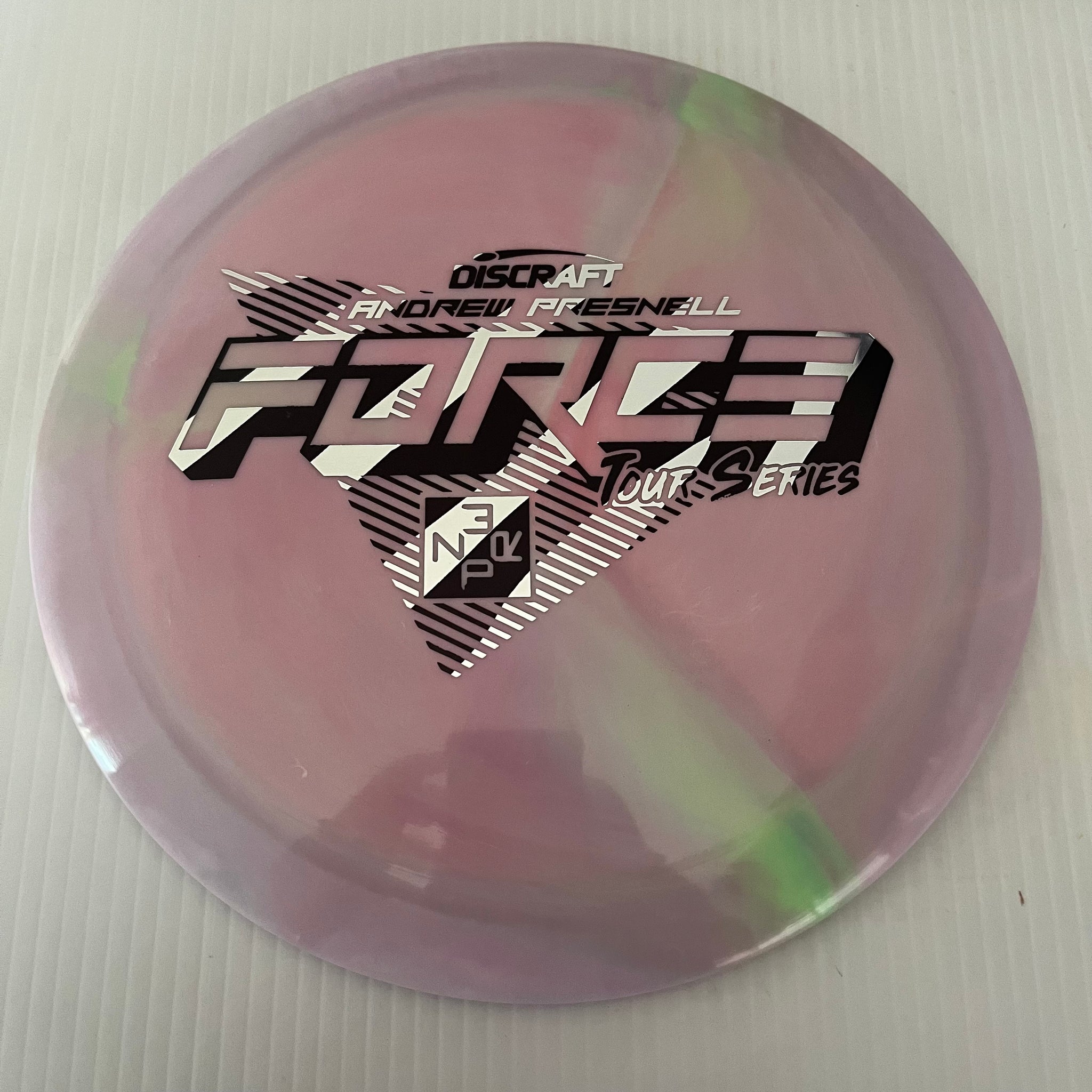 Discraft 2022 Andrew Presnell Tour Series Swirly ESP Force 12/5/0/3